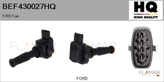 FLAMAR BEF430027HQ - Bobine d'allumage droxauto.com