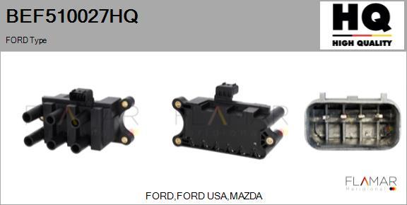 FLAMAR BEF510027HQ - Bobine d'allumage droxauto.com