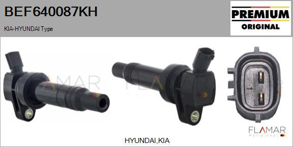 FLAMAR BEF640087KH - Bobine d'allumage droxauto.com