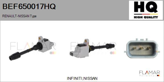 FLAMAR BEF650017HQ - Bobine d'allumage droxauto.com