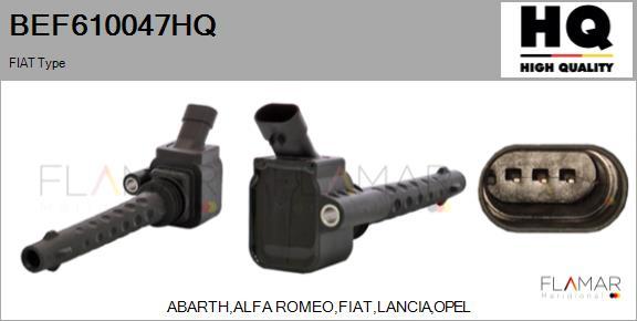 FLAMAR BEF610047HQ - Bobine d'allumage droxauto.com