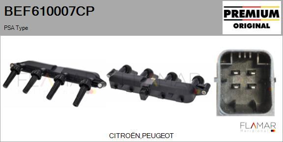 FLAMAR BEF610007CP - Bobine d'allumage droxauto.com