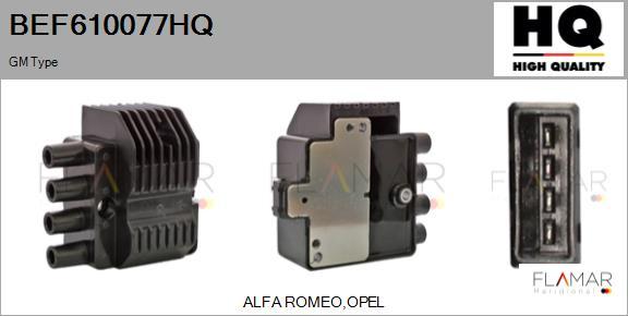 FLAMAR BEF610077HQ - Bobine d'allumage droxauto.com