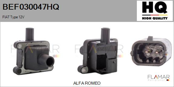 FLAMAR BEF030047HQ - Bobine d'allumage droxauto.com