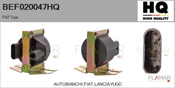 FLAMAR BEF020047HQ - Bobine d'allumage droxauto.com