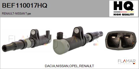 FLAMAR BEF110017HQ - Bobine d'allumage droxauto.com