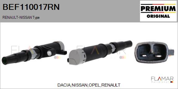 FLAMAR BEF110017RN - Bobine d'allumage droxauto.com