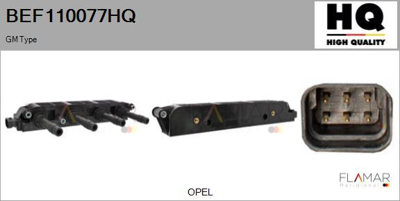 FLAMAR BEF110077HQ - Bobine d'allumage droxauto.com