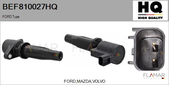 FLAMAR BEF810027HQ - Bobine d'allumage droxauto.com