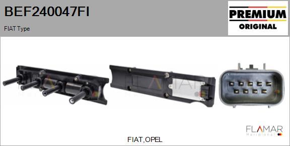 FLAMAR BEF240047FI - Bobine d'allumage droxauto.com