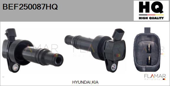FLAMAR BEF250087HQ - Bobine d'allumage droxauto.com