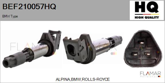 FLAMAR BEF210057HQ - Bobine d'allumage droxauto.com