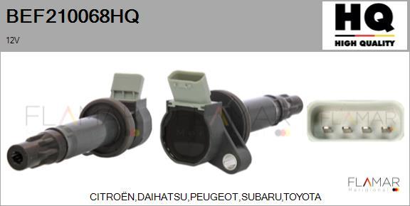 FLAMAR BEF210068HQ - Bobine d'allumage droxauto.com