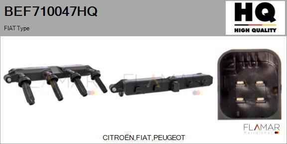 FLAMAR BEF710047HQ - Bobine d'allumage droxauto.com