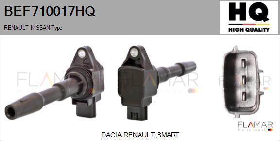 FLAMAR BEF710017HQ - Bobine d'allumage droxauto.com