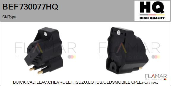 FLAMAR BEF730077HQ - Bobine d'allumage droxauto.com
