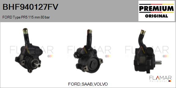 FLAMAR BHF940127FV - Pompe hydraulique, direction droxauto.com