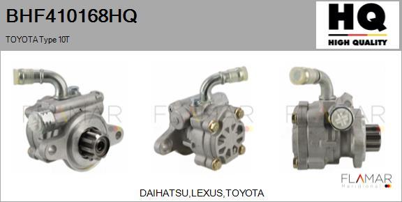 FLAMAR BHF410168HQ - Pompe hydraulique, direction droxauto.com