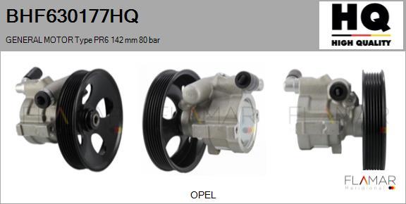 FLAMAR BHF630177HQ - Pompe hydraulique, direction droxauto.com