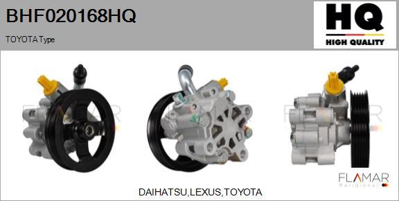 FLAMAR BHF020168HQ - Pompe hydraulique, direction droxauto.com