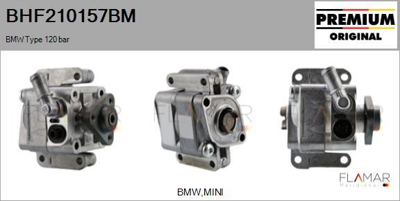 FLAMAR BHF210157BM - Pompe hydraulique, direction droxauto.com