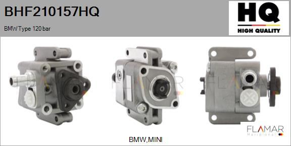 FLAMAR BHF210157HQ - Pompe hydraulique, direction droxauto.com