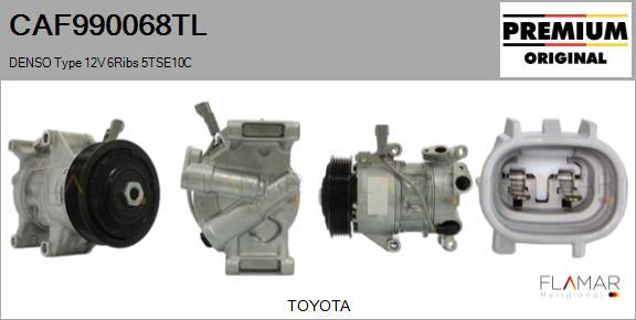 FLAMAR CAF990068TL - Compresseur, climatisation droxauto.com