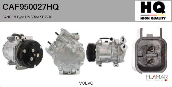 FLAMAR CAF950027HQ - Compresseur, climatisation droxauto.com