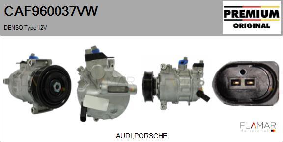 FLAMAR CAF960037VW - Compresseur, climatisation droxauto.com