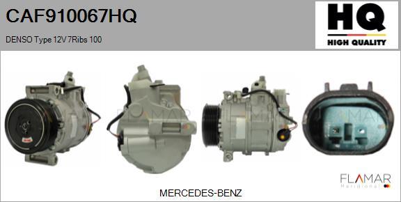 FLAMAR CAF910067HQ - Compresseur, climatisation droxauto.com
