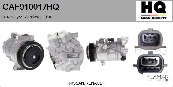 FLAMAR CAF910017HQ - Compresseur, climatisation droxauto.com