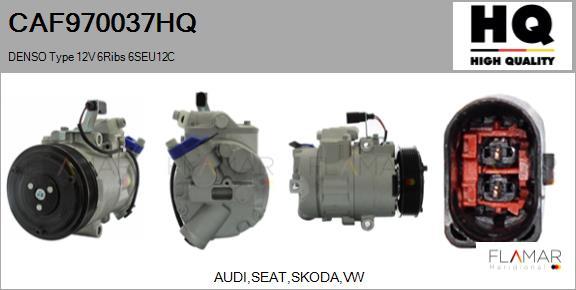 FLAMAR CAF970037HQ - Compresseur, climatisation droxauto.com