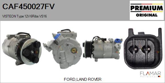FLAMAR CAF450027FV - Compresseur, climatisation droxauto.com
