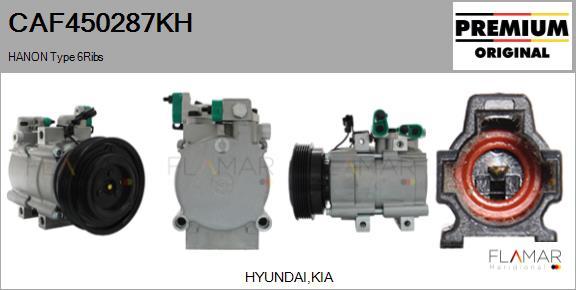 FLAMAR CAF450287KH - Compresseur, climatisation droxauto.com