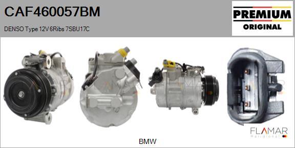 FLAMAR CAF460057BM - Compresseur, climatisation droxauto.com