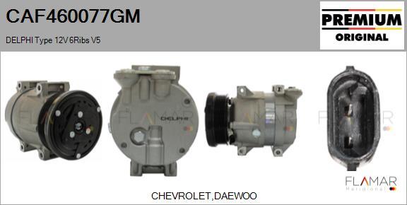 FLAMAR CAF460077GM - Compresseur, climatisation droxauto.com