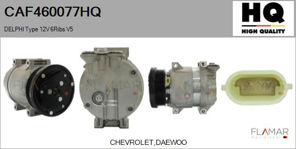 FLAMAR CAF460077HQ - Compresseur, climatisation droxauto.com