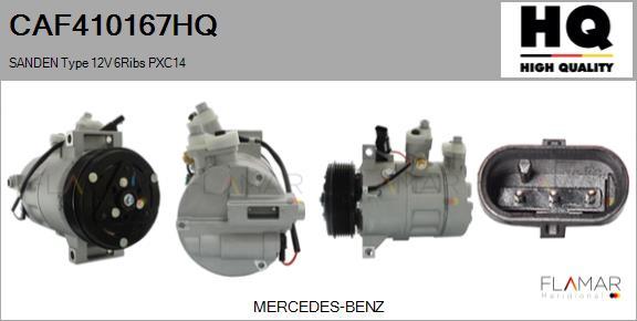 FLAMAR CAF410167HQ - Compresseur, climatisation droxauto.com