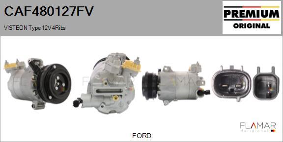 FLAMAR CAF480127FV - Compresseur, climatisation droxauto.com