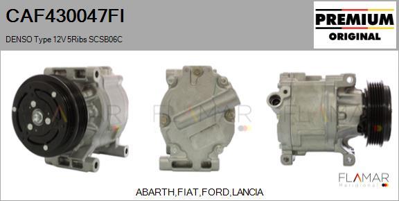 FLAMAR CAF430047FI - Compresseur, climatisation droxauto.com