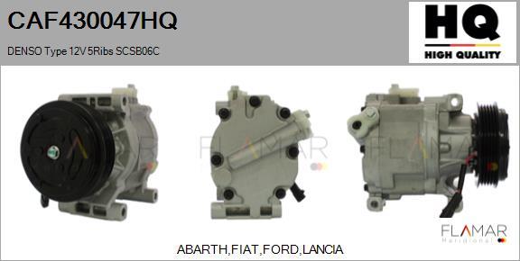 FLAMAR CAF430047HQ - Compresseur, climatisation droxauto.com