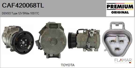 FLAMAR CAF420068TL - Compresseur, climatisation droxauto.com