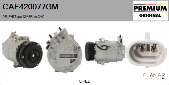 FLAMAR CAF420077GM - Compresseur, climatisation droxauto.com