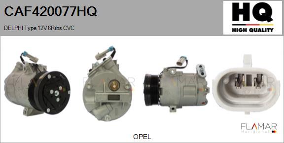 FLAMAR CAF420077HQ - Compresseur, climatisation droxauto.com