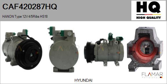 FLAMAR CAF420287HQ - Compresseur, climatisation droxauto.com