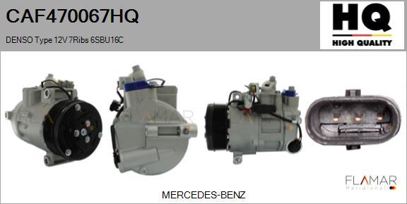 FLAMAR CAF470067HQ - Compresseur, climatisation droxauto.com
