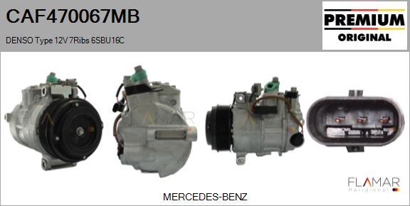 FLAMAR CAF470067MB - Compresseur, climatisation droxauto.com