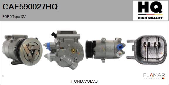 FLAMAR CAF590027HQ - Compresseur, climatisation droxauto.com