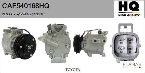 FLAMAR CAF540168HQ - Compresseur, climatisation droxauto.com