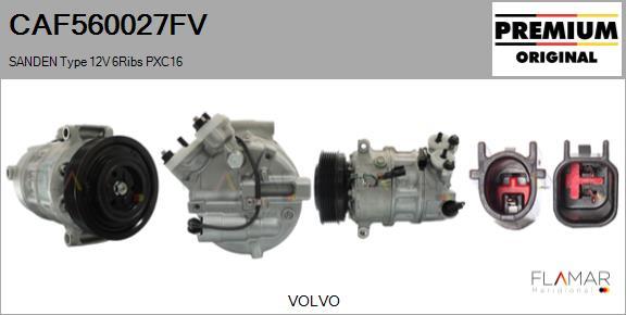 FLAMAR CAF560027FV - Compresseur, climatisation droxauto.com